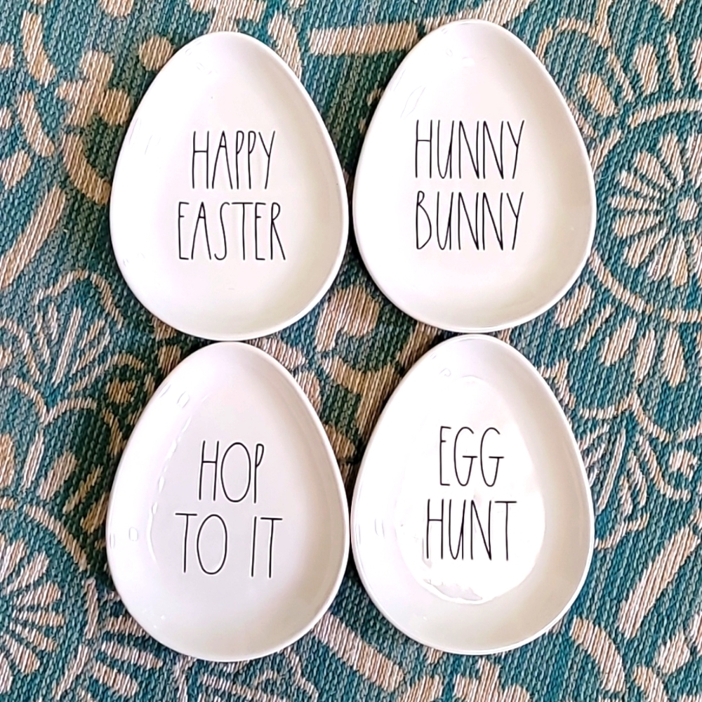 Rae Dunn Easter Egg plates